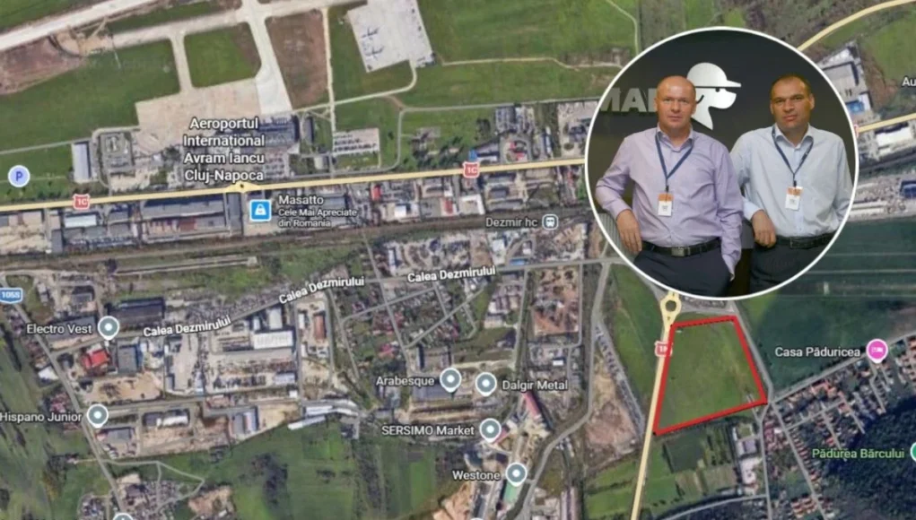 fratii-paval-dedeman-harta-google-maps-aeroport-cluj-napoca
